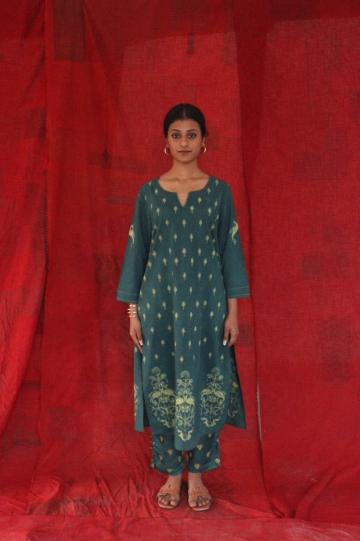 Bela Motif Kurta