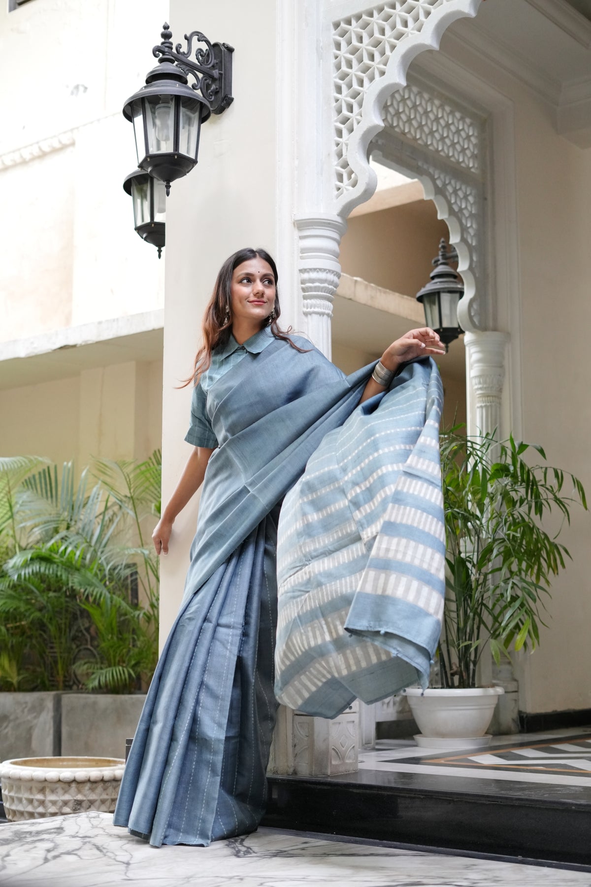 NEEL-KASHISH SARI