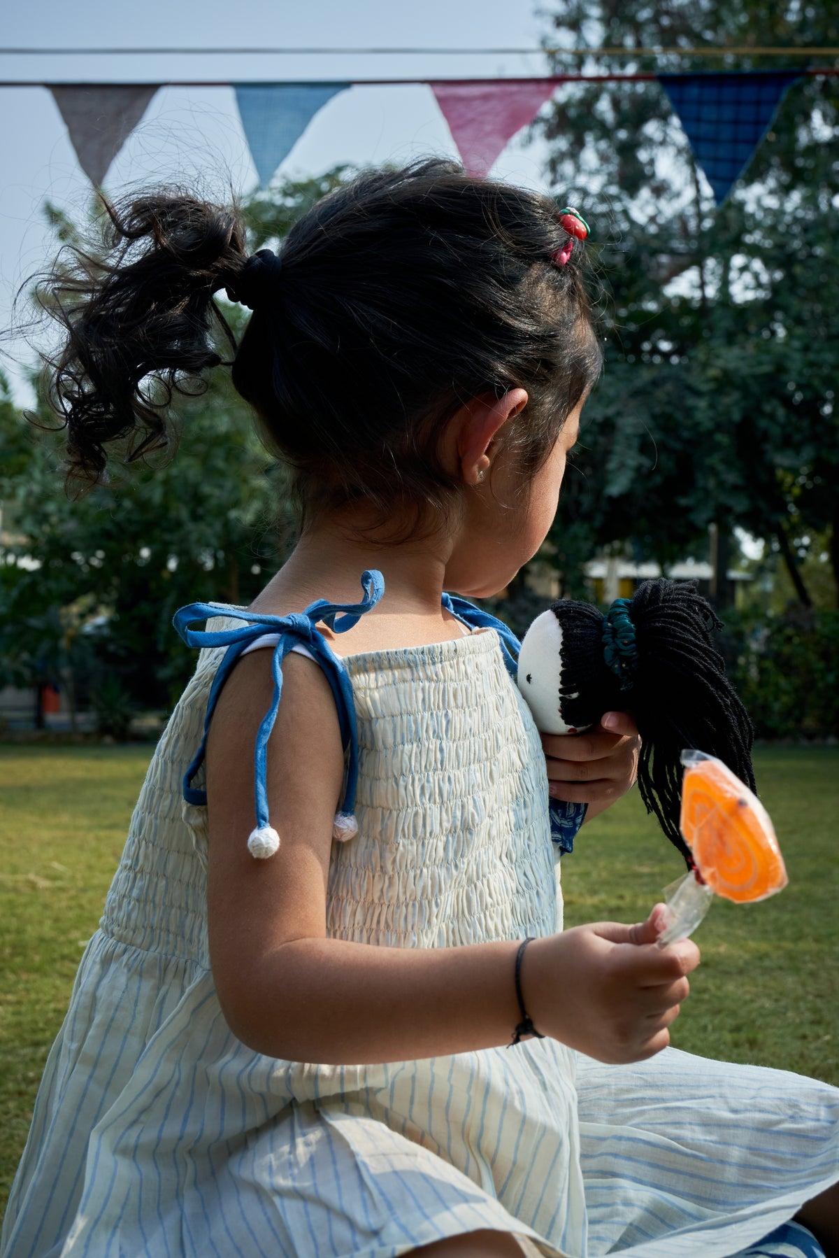 Smocked Cotton Dress