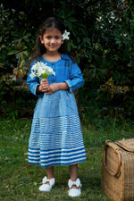 Tiered Dhaari Dress