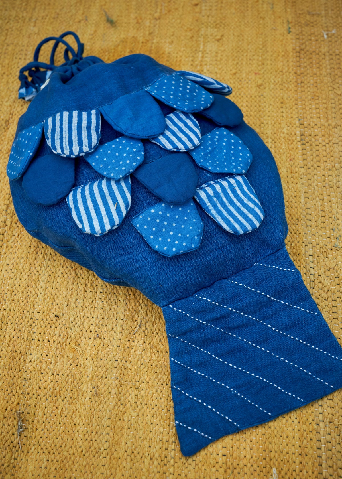 Fish Appliqué Bag