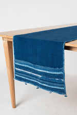 INDIGO UPCYCLED TABLE RUNNER