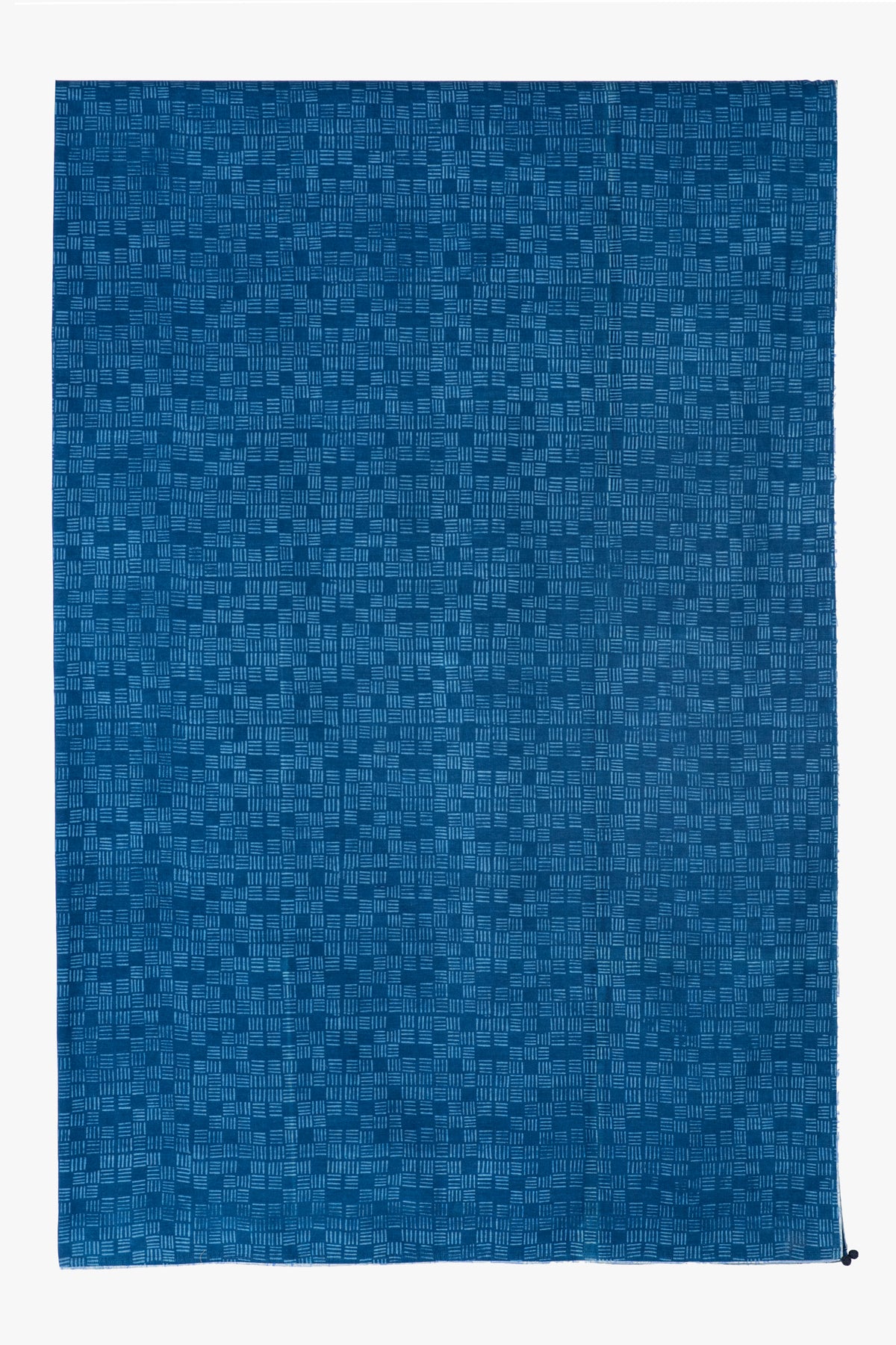 INDIGO TEXTURED TABLE COVER