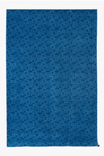 INDIGO TEXTURED TABLE COVER