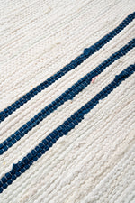 WHITE UPCYCLED RUG