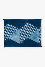 INDIGO PATCHWORK TABLE MAT