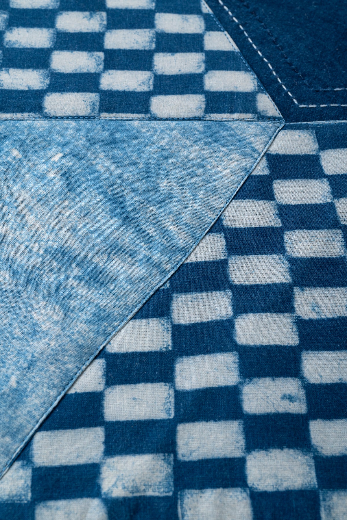 INDIGO PATCHWORK TABLE MAT