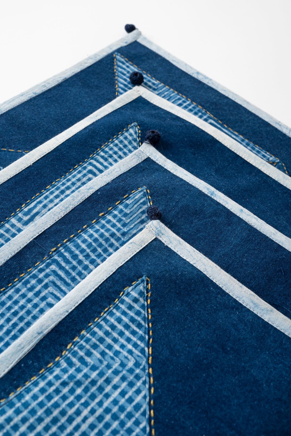 INDIGO PATCHWORK TABLE MATS