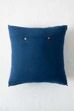 INDIGO TEAR-DROP CUSHION