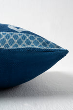 BLUE POTTERY CUSHION