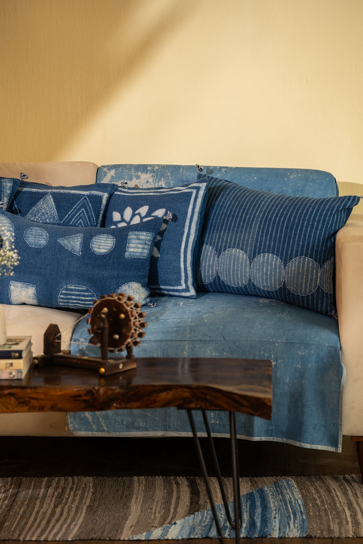 INDIGO AAKAR CUSHION