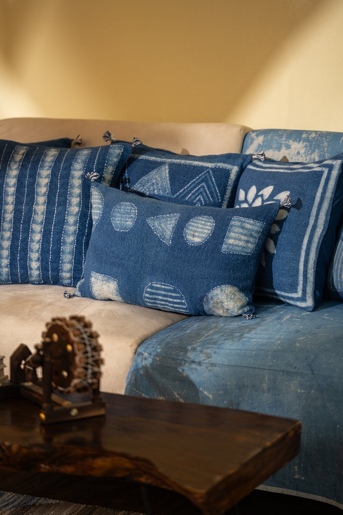 INDIGO AAKAR CUSHION