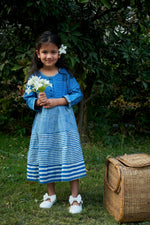 Tiered Dhaari Dress