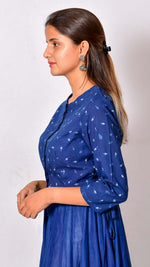 Indigo dyed blouse - Aavaran Udaipur