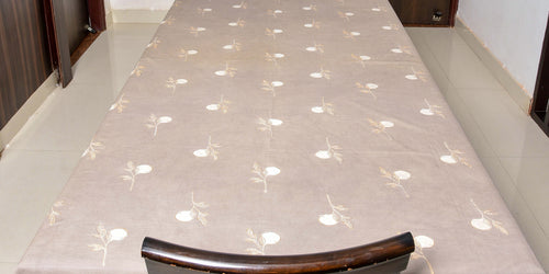 Kashish Dyed Dabu Printed Table Cover - Aavaran Udaipur