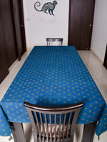 Kashish & Indigo dyed and dabu hand block printed table cover - Aavaran Udaipur