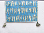 Nashpal dyed, quilted and dabu hand block printed table runner - Aavaran Udaipur