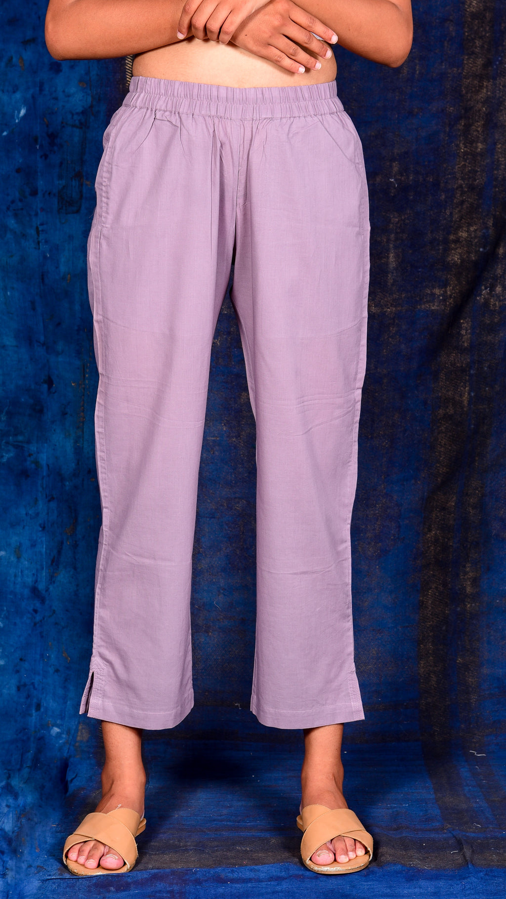 ASOS Asos Super Skinny Crop Smart Pants In Light Purple for Men  Lyst